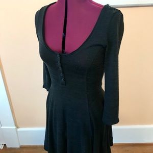 Urban Outfitters BDG Henley sweater Skater dress